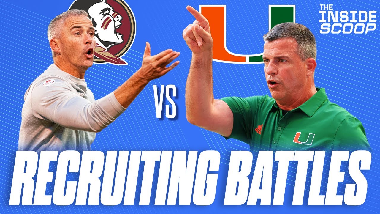 Florida State vs. Miami Recruiting Battles in 2024 Seminoles and