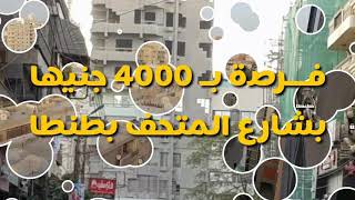 فرصة للتمليك بـ 4000 جنيها للمتر2 بشارع المتحف بطنطا