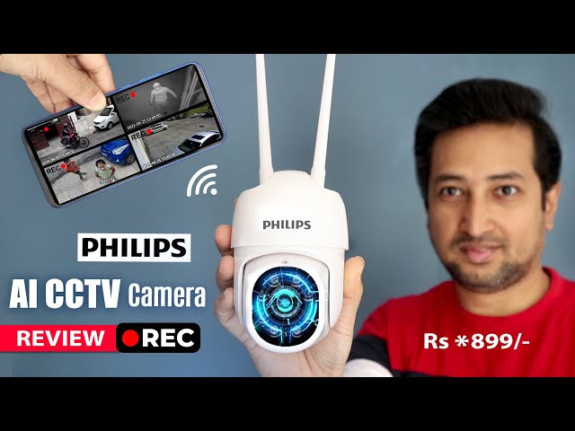 Wireless AI Camera | Best Outdoor CCTV Camera India, Philips outdoor wifi cctv camera HSP3800 review class=