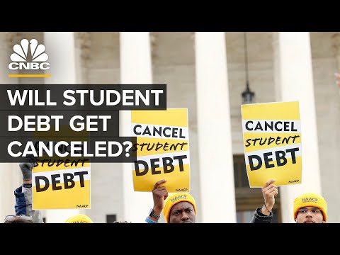 poster for Will The U.S. Supreme Court Strike Down Biden&#39;s Student Debt Plan?