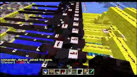 Minecraft Redstone Tic-tac-toe