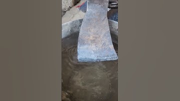 how to make a axe 🪓 tempr making #offical #blacksmith #viral #shortvideos