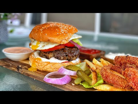 פודיק: מתכון להמבורגר ביתי 🍔 עסיסי טעים מושלם כמו במסעדות בקלי קלות! Foodik