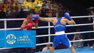 Boxing (Day 2) Men's Light Welter Wt. (60kg-64kg) - Bout 28 | 28th SEA Games Singapore 2015