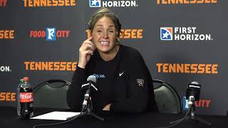 Kim Caldwell and Nya Robertson SPEAK after loss to Vanderbilt