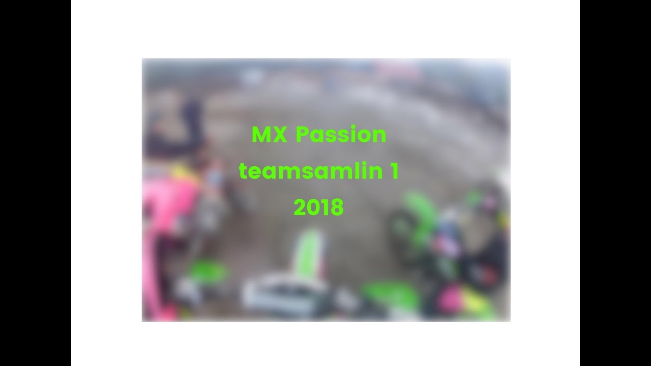 Mx Passion teamsamling 1 2018