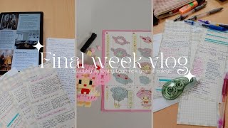 Study vlog 📎 final week, stu(dying) at library, Lego, new year at college by by awan 365 views 3 months ago 17 minutes