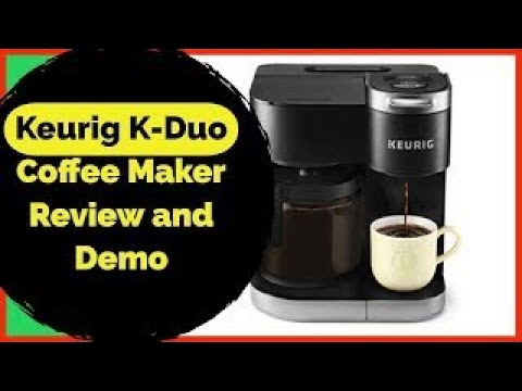 Keurig K-Duo Coffee Maker Review and Demo 