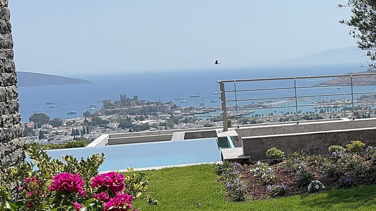 Bodrum Un En İyilerden Olan Bu İki Projeyi İzleyin. Asansör- 6+1- Müştemilat- Özel Beach