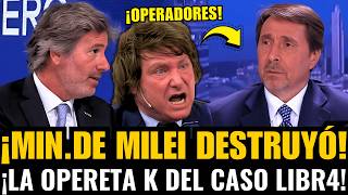 ¡MINISTRO de JUSTICIA de MILEI DESTRUYÓ la OPERETA KUKA del CASO LIBRA!