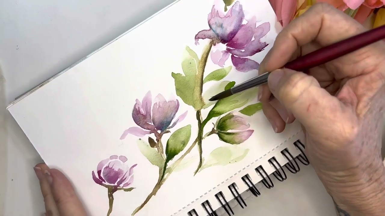 Beginners, Elevate Your Watercolor Florals: Top Tips for Gorgeous Results 🌸🎨