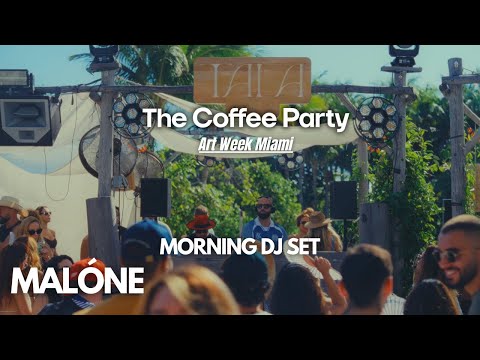 MALÓNE | Morning House Set | The Coffee Party | Miami Art Week