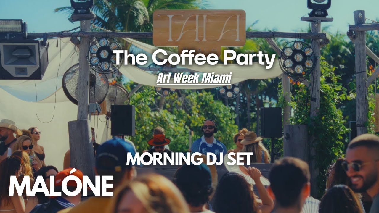 MALÓNE | Morning House Set | The Coffee Party | Miami Art Week