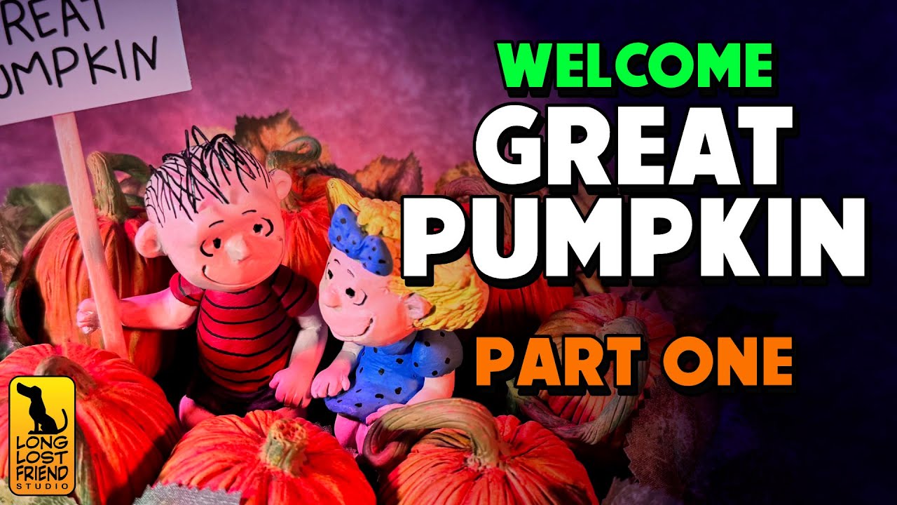 Привет, Великая Тыква! Диорама «Арахис на Хэллоуин», часть 1