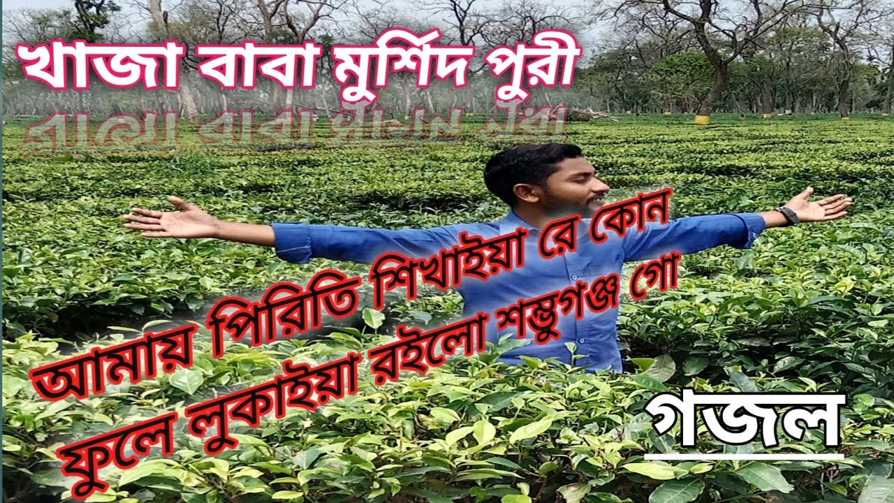 আমায় পিরিতি খাইয়া গো। কোন ফুলে লুকাইয়া  রইলা গো। খাজা বাবা শম্ভুগঞ্জ গো।