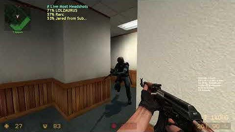 Counter Strike : Source killing spree (Lazer Dance song)