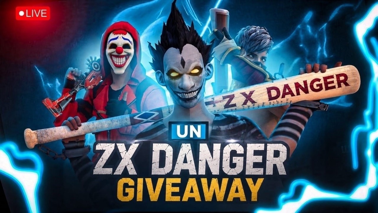 ZX DANGER Is Live🔴 | Live Giveaway - YouTube