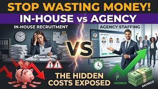 The Hidden Costs of In-House Recruitment vs Agency Staffing | Save Time, Money & Hiring Mistakes