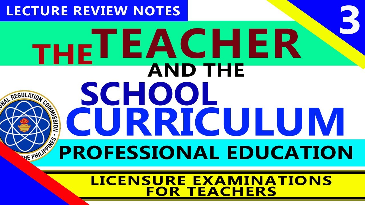 Part 3 Curriculum Development Review CONCEPT RECALL Professional Part 3 curriculum development review concept recall professional