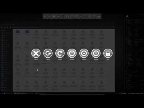 ARCHLabs : 20 making your personal logout with oblogout and sardi icons