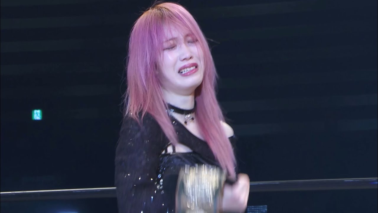 スターダム】鹿島沙希がシングル初戴冠で涙！『やっと獲ったよ