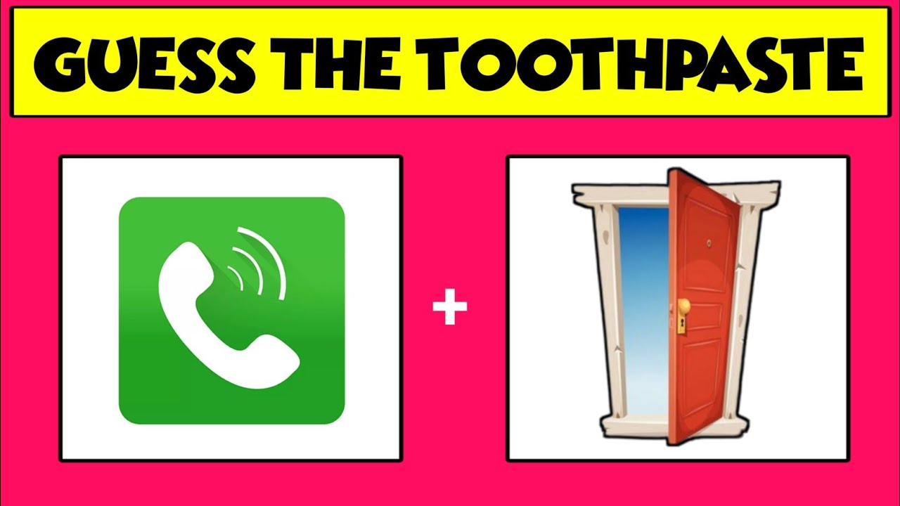 Guess the toothpaste name challenge | Find odd one out | Riddles in ...