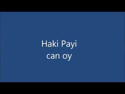 haki payi-CANOY