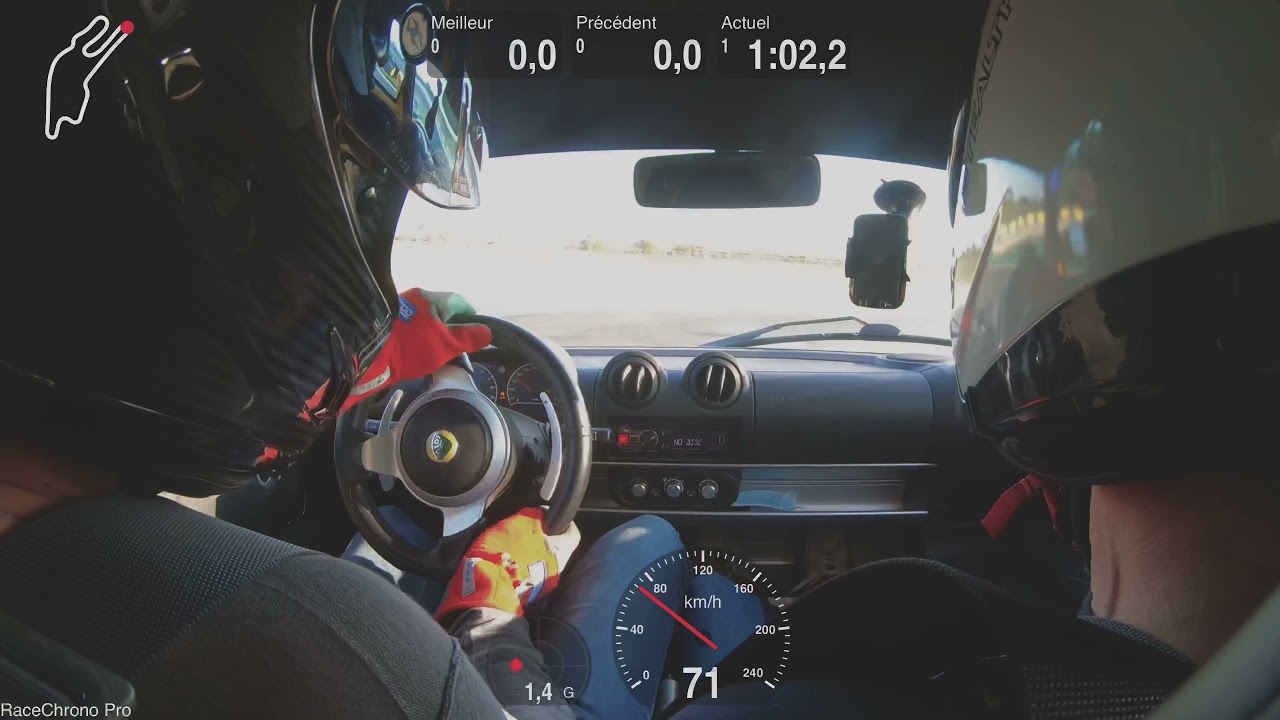 LOTUS EXIGE V6 IPS (DRIVE MODE) - circuit BUGATTI Le Mans 1'52