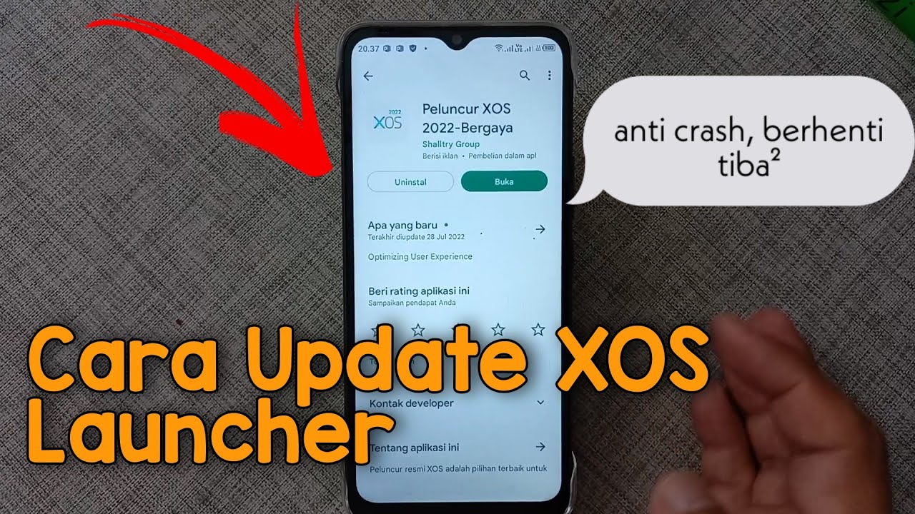 Cara Update XOS LAUNCHER 2022 di HP Infinix HOT 12i XOS 7.6 