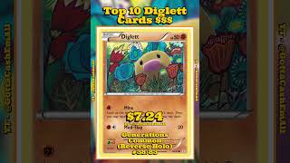 Top 10 RAREST Diglett Pokémon Cards! 💰💎 #pokemon #top10 #tcg #pokémon #pokemoncards #pokemontcg