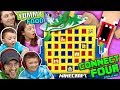 FGTEEV MINECRAFT CONNECT 4 FAMILY GAME NIGHT CHALLENGE! LOSERS EAT WEIRD FOOD COMBINATIONS WAGER