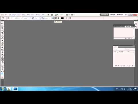 ส่วนประกอบของโปรแกรม Adobe Photoshop CS5