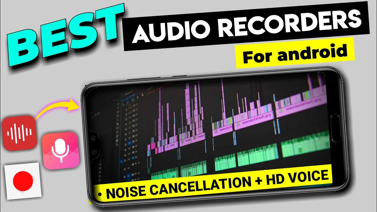 3 Best AUDIO RECORDER APPS For Android 2022 Best Voice Recording App