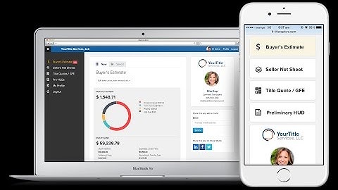 Title Insurance Quote and Sellers Net Sheet