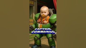 Captain Commando - All Characters AI Reimagined in REAL LIFE Part 2. Ultra Realistic!