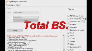 Bullshit Program #12 - Regedit Engine
