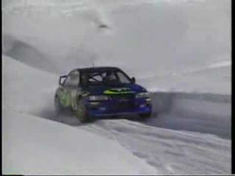 Snow Test in Monte Carlo  Colin Mcrae Subaru Impreza WRC 98