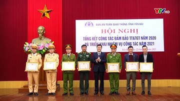 Hội nghị tổng kết công tác bảo đảm trật tự an toàn giao thông năm 2020