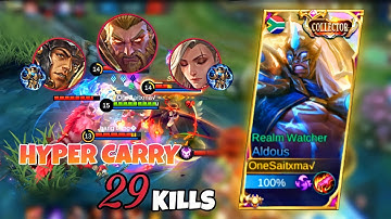HYPER CARRY ALDOUS OVER KILL | ALDOUS INSANE DAMAGE🔥 | ALDOUS BEST BUILD 2021
