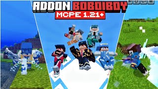 UPDATE ADDON BOBOIBOY TERKEREN YANG WAJIB KALIN COBA MINECRAFT BEDROCK 1.21+ screenshot 1