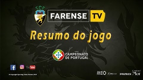 Resumo do jogo Moncarapachense 1-3 SC Farense