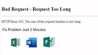 Fix Error Bad Request HTTP Error 400 When Trying To Add Custom Watermark To Word/Publisher/Excel
