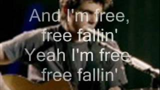 Free fallin' lyrics-John Mayer chords