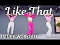 Dance workout doja cat  like that ft gucci mane  mylee cardio dance workout dance fitness