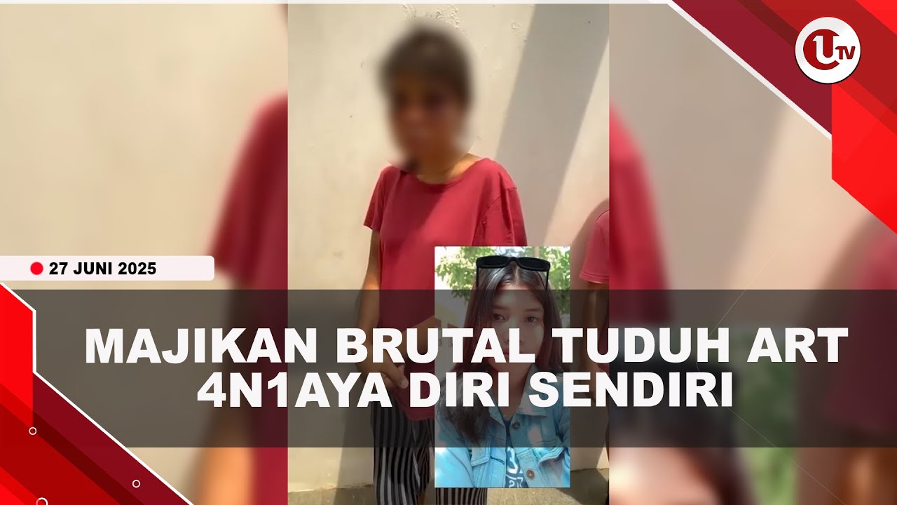 MAJIKAN PAKSA INTAN NGAKU MALING HINGGA PUKUL DIRI SENDIRI | U-NEWS