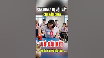 Capybara Bị Đặt Bẫy Còi Báo Cháy và Cái Kết Khiến Cả Lớp Bật Cười