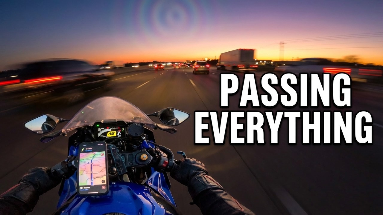POV: Sportbike Passing Everything BMW S1000RR