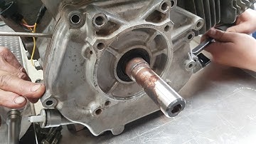 QWASHERS EBAY YOUTUBE HONDA GX390 13HP ENGINE CRANK CASE STRIP & GASKET HOW TO