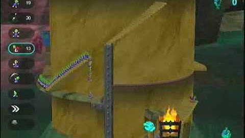 Lemmings Revolution Level 12-2