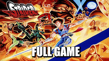 Strider 1 PS1 Full Gameplay Walkthrough No Commentary